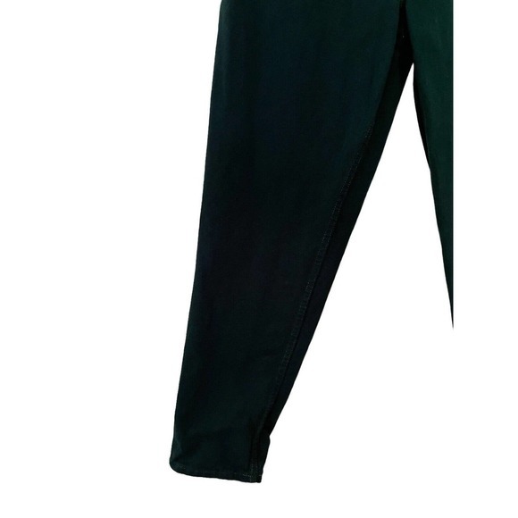 Vintage 90s Y2K GAP Dark Green Jeans Women's Size 10 Ankle High Rise Tapered USA - Picture 5 of 7